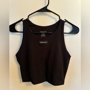 Reebok Women's Black Crop Top